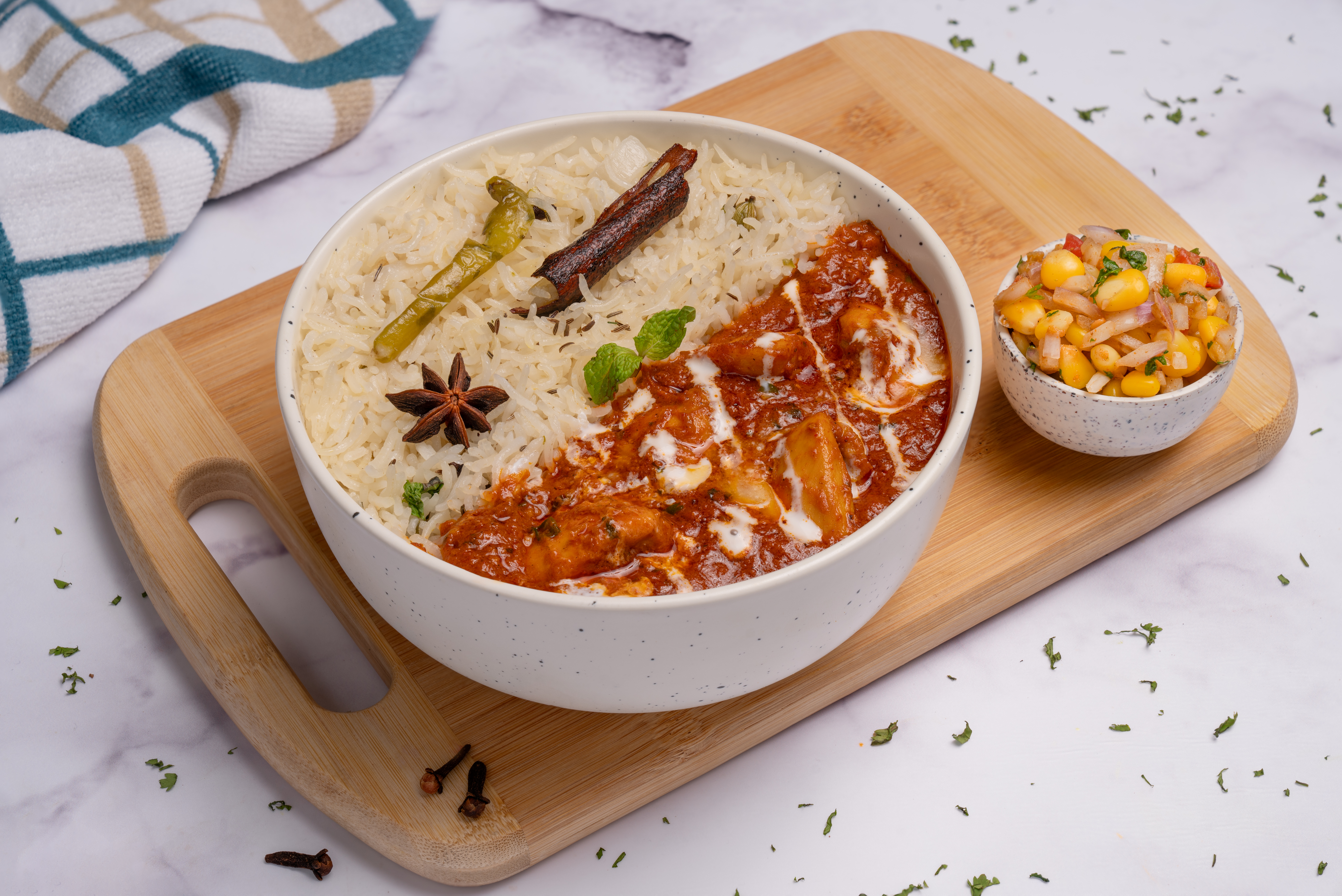Butter Chicken Rice Bowl (650 ml)